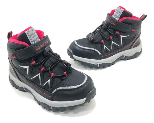 Imagen 6 de 6 de Zapatilla Botita Nene Nena Abrigada Botanguita Cristal