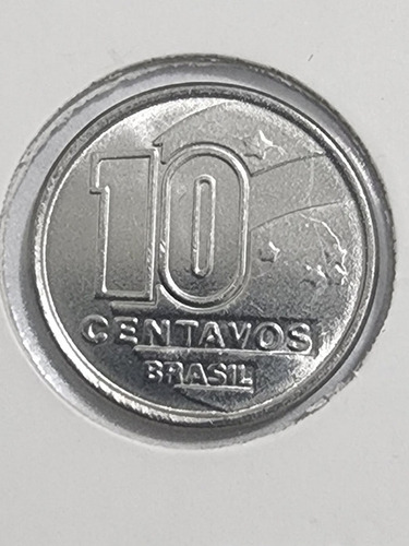 Moeda De 10 Centavos 1990 Flor De Cunho