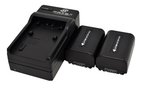 Kit 2 Baterias Energyone Y Cargador Para Sony Np-fv50