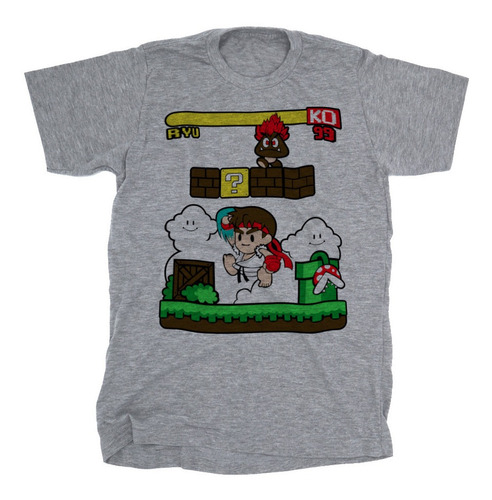 Playera Ryu_stagemario Street-fighter Gamer