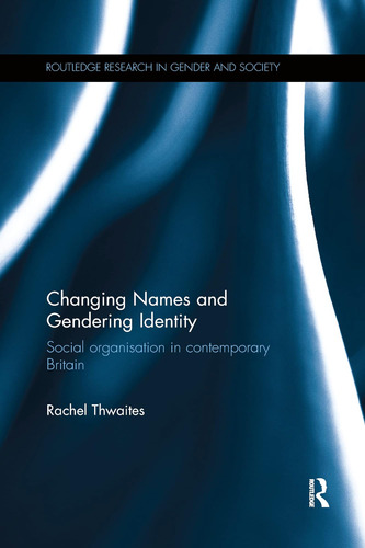 Libro: En Inglés: Cambiando Nombres E Identidad De Género (r
