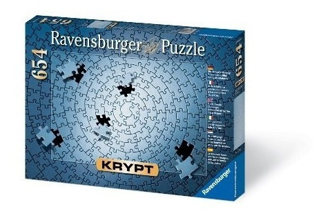 Ravensburger Krypt Silver 654 Piezas Desafío De Rompecabezas