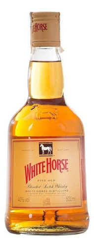 Whisky White Horse 500ml Uisque Cavalo Branco 8 Anos