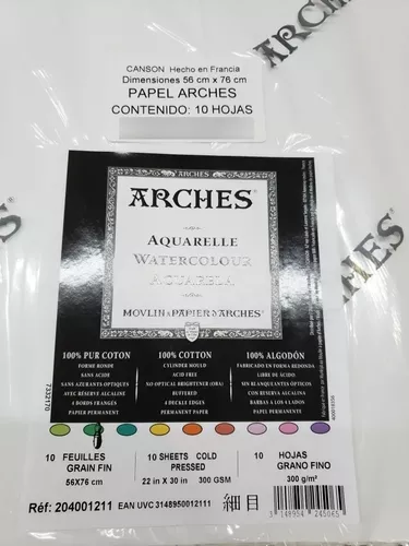 Papel 300 Gramos Para Acuarelas