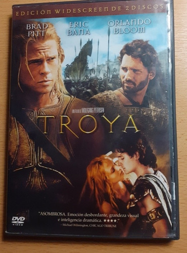 Troya Edicion 2 Discos Dvd Originales