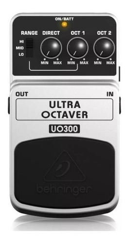 Pedal Guitarra Ultra Octavador Behringer Uo300