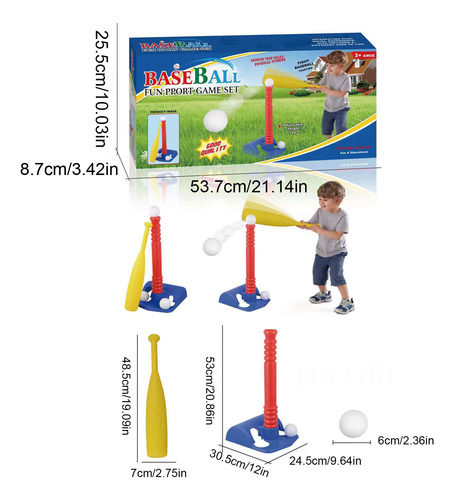 Juguetes De Béisbol Portátiles Para Exteriores E Interiores