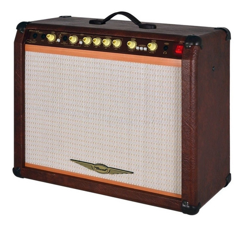 Amplificador O'Neal OCG 1501 Transistor para guitarra de 220W cor marrom 120V/220V