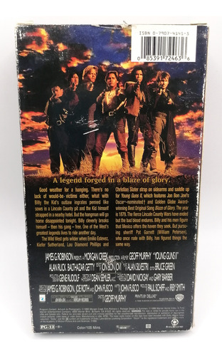 Young Guns 2 Pelicula Vhs 1990 Jovenes Pistoleros Bon Jovi (Usado)