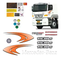 Adesivo Branco 35x21cm Caminhões Hyundai Baú A371