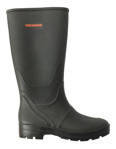 Botas De Agua Caña Larga Orework Pvc Negra