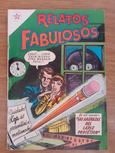 Cómic Relatos Fabulosos Número 11 Novaro 1960