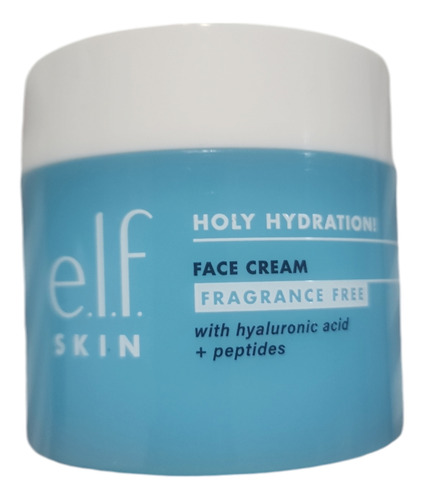 E.l.f H.hidration Face Cream C/acido Hialuronico