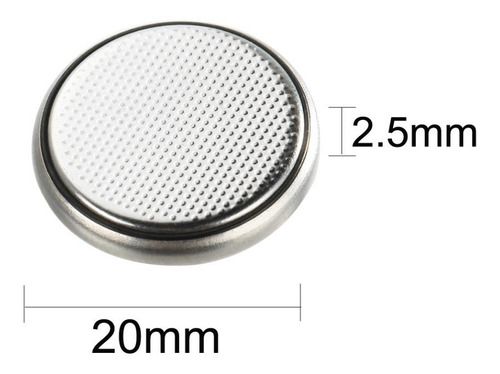 Blister De 5 Pilas Litio Bateria Boton Cr2025 Cr 2025 Emn