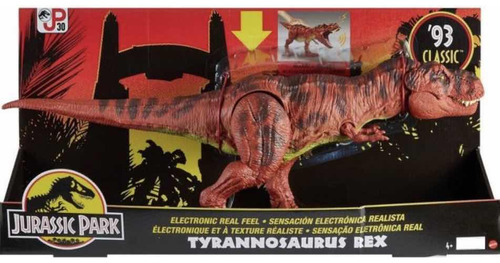 Dinosaurio T Rex Jurassic Park Sonidos Chip 57cm