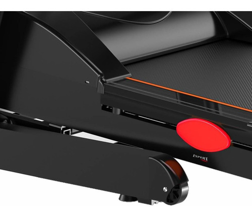 Imagen 4 de 7 de Caminadora eléctrica Expert Fitness 3hp con pulsómetro 220V negra