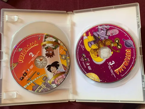 Box Dvd Futurama Primeira Temporada 1 - 3 Discos | Parcelamento