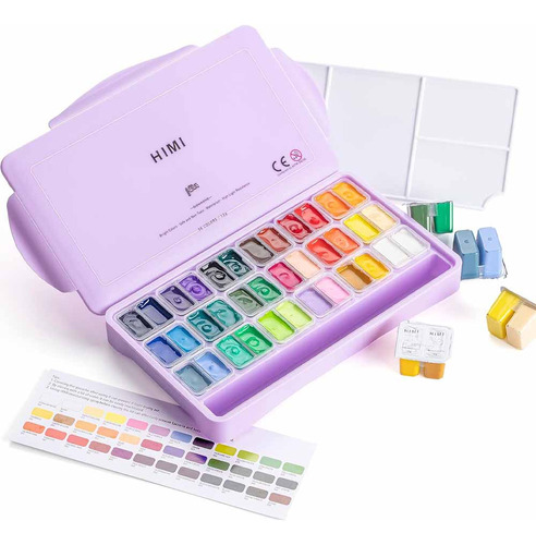 Himi - Miya Set Gouache 36 Colores / 12gr 