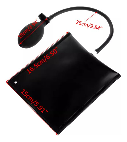 Bolsa Aire Cuña Inflable Levantar Separar Abrir Puerta Auto