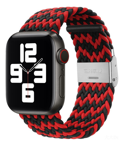 Correa De Hilo Trenzado Para Apple Watch Pulsera Elástica