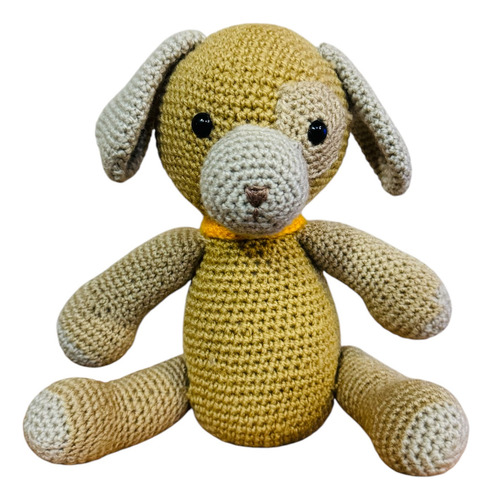 Amigurumi Perrito 20cm Muñeco De Apego Crochet