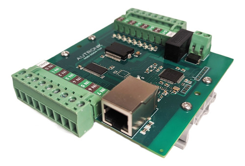 Modulo I/o 8 Entradas, 8 Salidas, Con Modbus Tcp, Html