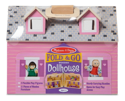 Casa de muñecas Melissa & Doug Plegable