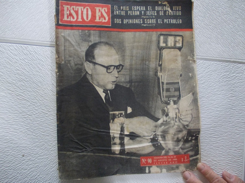 Revista Esto Es Nº 90 Agosto 1955 ( R2)