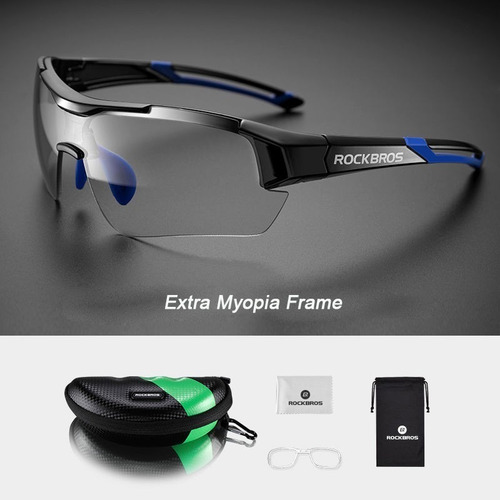 Imagen 4 de 5 de Lentes Running Fotocromaticos Ciclismo Miopia Recetado