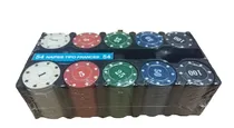 Comprar Fichas Poker Texas 200 Fichas, Ficha 4 Gr + Mazo De Naipes 