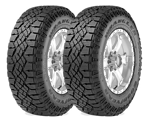 Kit de 2 llantas Goodyear Wrangler WRANGLER DURATRAC LT 315/70R17 121 Q