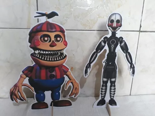 five nights at freddy's displays 10 peças