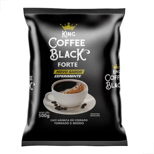 Kit Com 2 Café Coffee Black Forte Novo Sabor Experimente