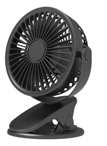 L Ventilador Con Clip De 360° Portátil De 3 Velocidades,