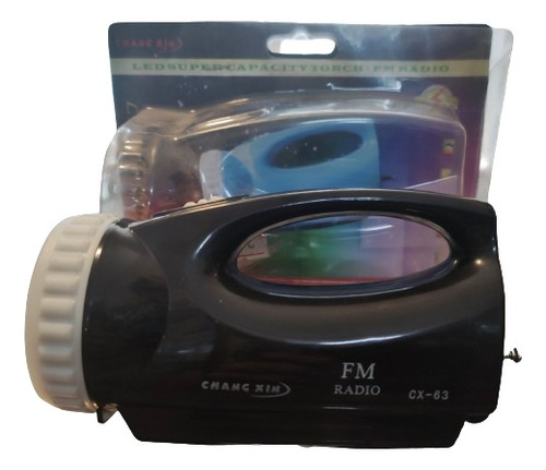 Linterna 4 Led Recargable Y Con Fm