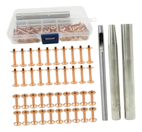 Kit De Remaches De Cuero Con Herramienta De Ajuste D