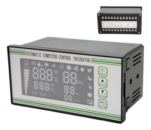 Controlador De Incubadora De Ovos Temperatura E Temperatura