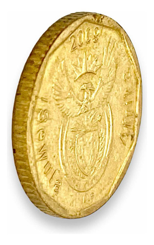 Moneda Sudáfrica De 10 Centavos Continente Africano (Usado)