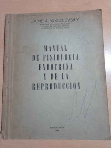 Manual De Fisiología Endocrina Y De La Reproducción.