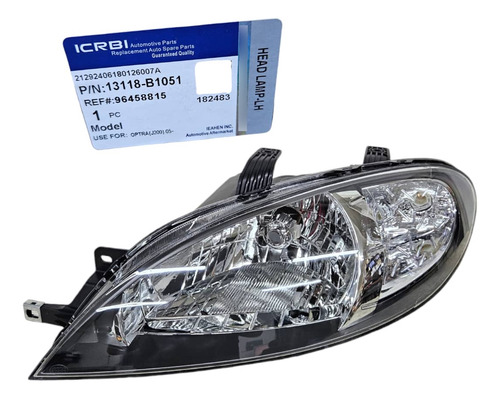 Faro Delantero Izquierdo Optra 1.8 Hatchback 2005-2008
