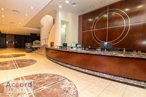 Flat Com 1 Dormitório À Venda, 38 M² Por R$ 220.000,00 - Batel - Curitiba/pr - Fl0001