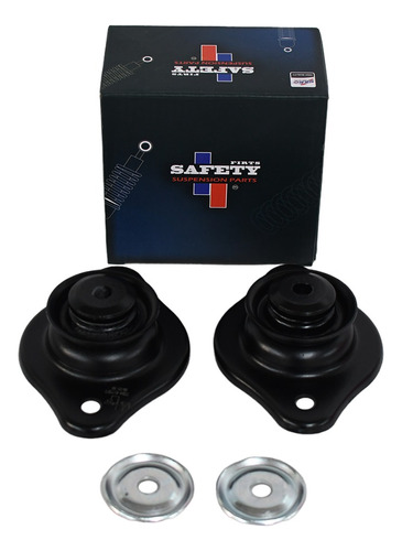 Kit 2 Bases Amortiguador Traseras Aveo 2015 2016 2017 Gm