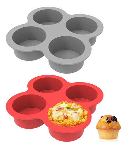 Molde Para Muffins De Silicona - Molde Para Mini Muffins De