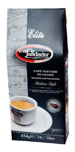 Café Tostado En Grano 454g - Café Fundador Exquisito!