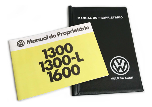 Manual Do Proprietário Fusca 1980 + Capa + Adesivo Brinde