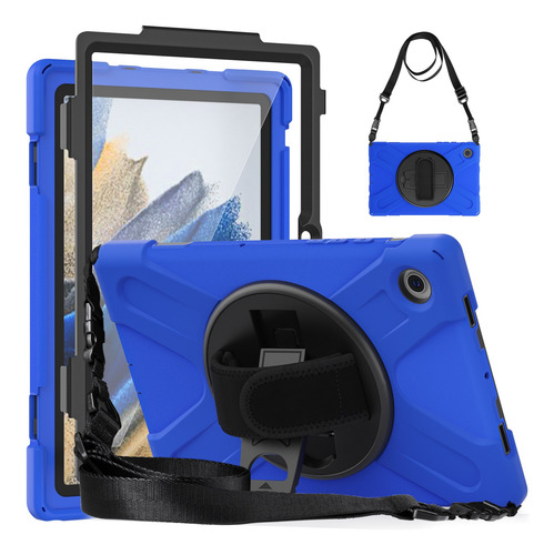 Imagen 2 de 8 de Funda Tablet Para Samsung Tab A8 (2021) Sm-x200/x205 10.5 Pu