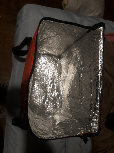Bolso Termico Delivery Para Pedidos Rojo