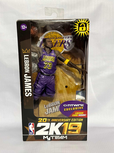 Lebron James Nba Mcfarlane Los Angeles Lakers 2k19 My Team (Usado)