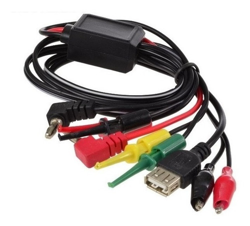 Juego Pinzas Cocodrilo Sondas Cables Para Fuente De Alimenta