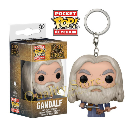 Llavero Funko Pop Gandalf Oficial Señor De Los Anillos Lotr